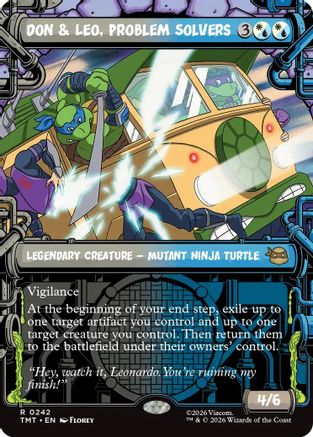 Don & Leo, Problem Solvers (Showcase) (TMT-242) - Teenage Mutant Ninja Turtles