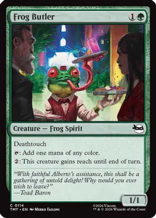 Frog Butler (TMT-114) - Teenage Mutant Ninja Turtles Foil