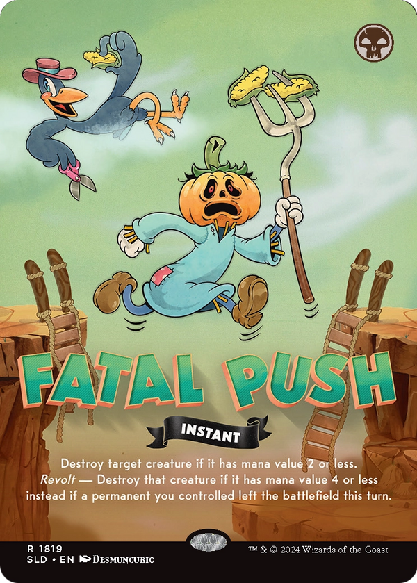 Fatal Push (SLD-1819) - Secret Lair Drop (Borderless)