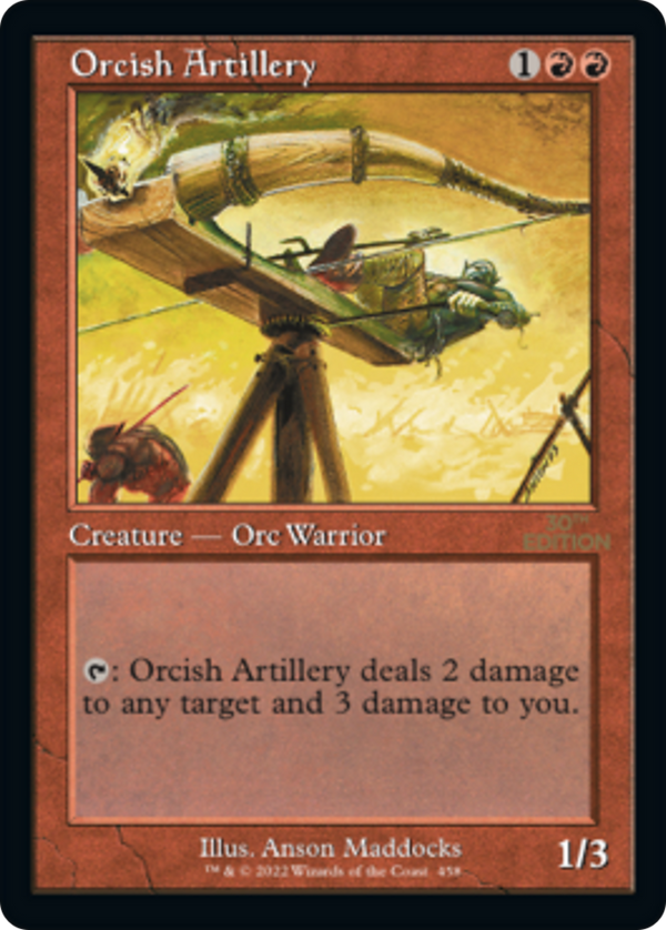 Orcish Artillery (Retro Frame) (30A-458) - 30th Anniversary Edition