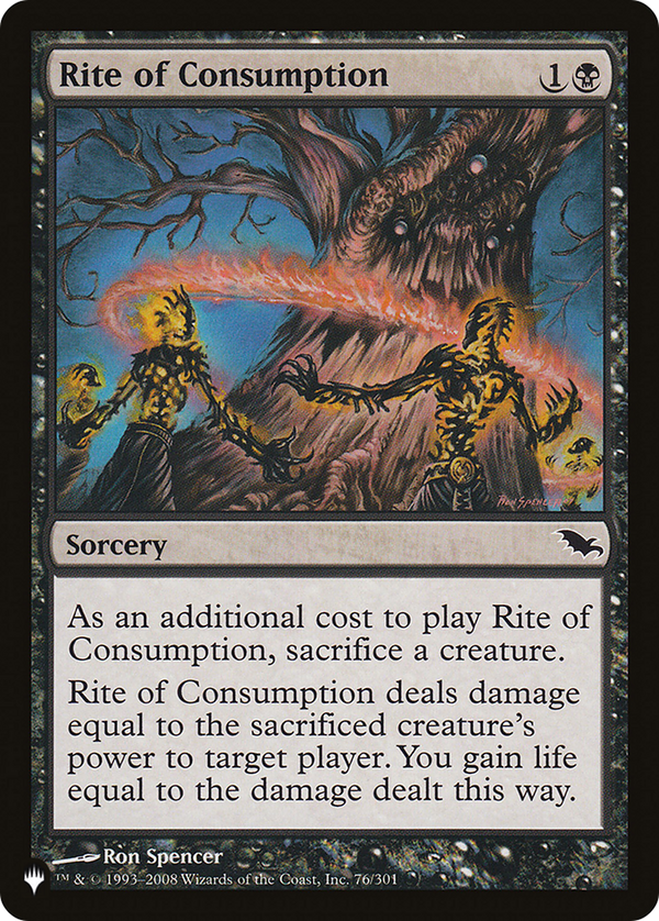 Rite of Consumption (LIST-SHM-76) - The List
