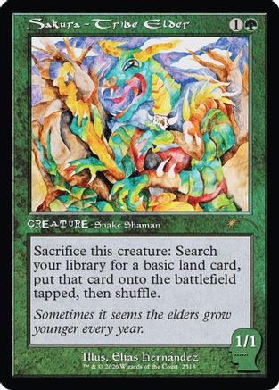 Sakura-Tribe Elder (2518) (SLD-2518) - Secret Lair Drop Series Foil
