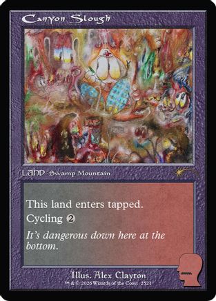 Canyon Slough (SLD-2521) - Secret Lair Drop Series