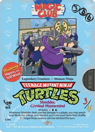 Shredder, Criminal Mastermind - Higure, the Still Wind (SLD-2368) - Secret Lair Drop Series