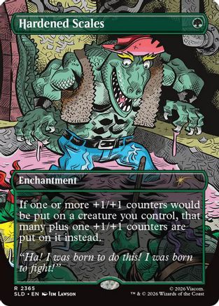 Hardened Scales (SLD-2365) - Secret Lair Drop Series