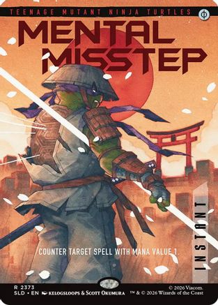 Mental Misstep (2373) (SLD-2373) - Secret Lair Drop Series