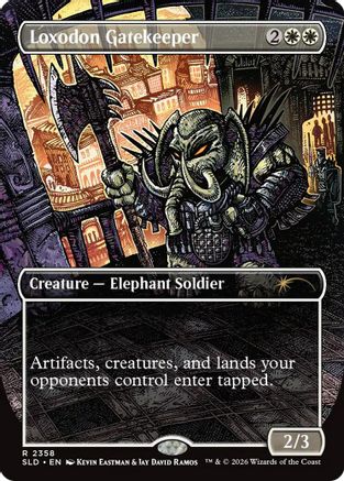 Loxodon Gatekeeper (2358) (SLD-2358) - Secret Lair Drop Series