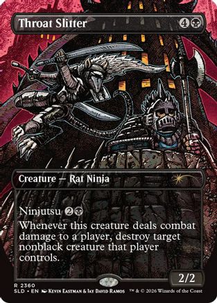 Throat Slitter (2360) (SLD-2360) - Secret Lair Drop Series Foil