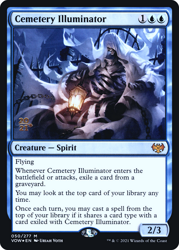 Cemetery Illuminator (PRE-050) - Innistrad: Crimson Vow Promos Foil