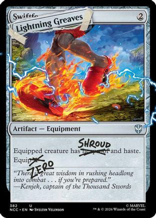 Lightning Greaves (382) (SLD-382) - Secret Lair Drop Series Foil