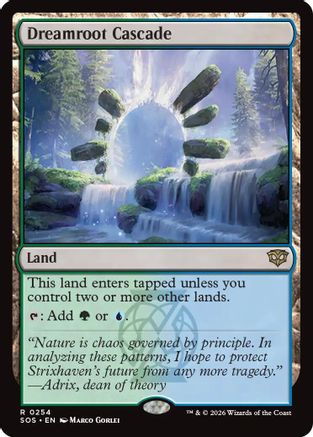 Dreamroot Cascade (SOS-254) - Secrets of Strixhaven