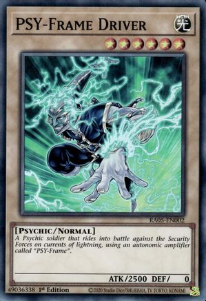 PSY-Frame Driver (RA05-EN002) - Rarity Collection 5 1st Edition