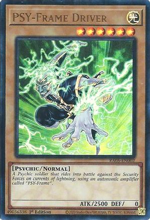 PSY-Frame Driver (Ultra Rare) (RA05-EN002) - Rarity Collection 5 1st Edition