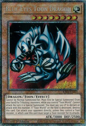 Blue-Eyes Toon Dragon (RA05-EN003) - Rarity Collection 5 1st Edition
