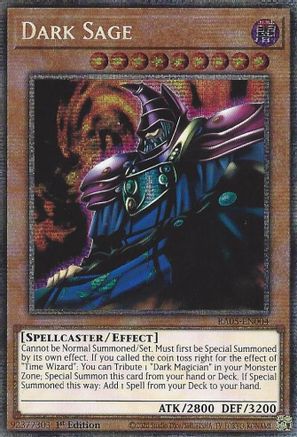 Dark Sage (RA05-EN004) - Rarity Collection 5 1st Edition