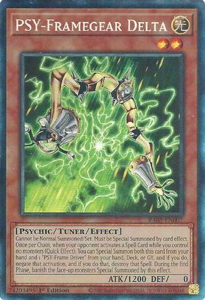 PSY-Framegear Delta (Collector's Rare) (RA05-EN007) - Rarity Collection 5 1st Edition