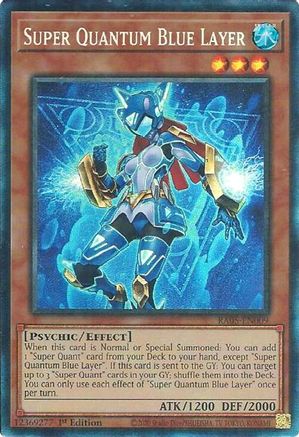 Super Quantum Blue Layer (Collector's Rare) (RA05-EN009) - Rarity Collection 5 1st Edition