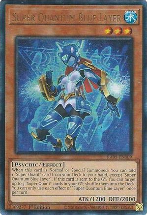 Super Quantum Blue Layer (Ultimate Rare) (RA05-EN009) - Rarity Collection 5 1st Edition