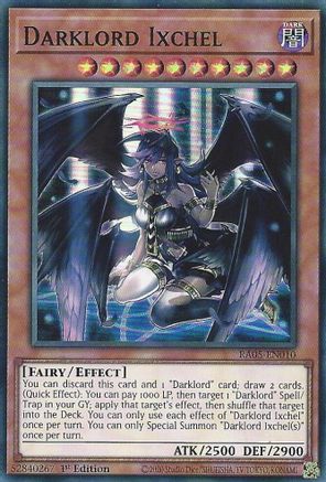 Darklord Ixchel (RA05-EN010) - Rarity Collection 5 1st Edition
