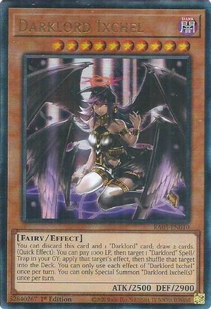 Darklord Ixchel (Ultimate Rare) (RA05-EN010) - Rarity Collection 5 1st Edition