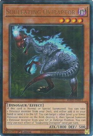 Souleating Oviraptor (Ultimate Rare) (RA05-EN011) - Rarity Collection 5 1st Edition