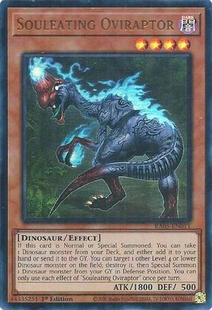 Souleating Oviraptor (Ultra Rare) (RA05-EN011) - Rarity Collection 5 1st Edition
