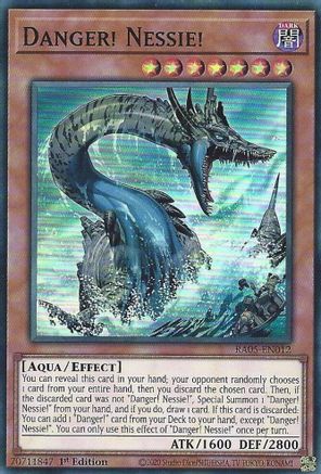 Danger! Nessie! (RA05-EN012) - Rarity Collection 5 1st Edition
