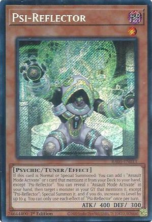 Psi-Reflector (Secret Rare) (RA05-EN013) - Rarity Collection 5 1st Edition