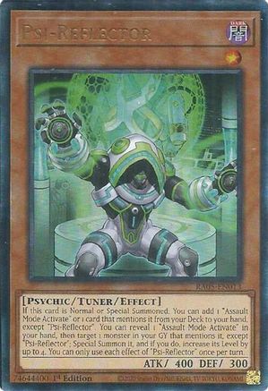 Psi-Reflector (Ultimate Rare) (RA05-EN013) - Rarity Collection 5 1st Edition