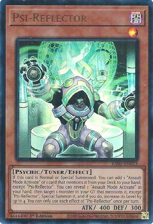 Psi-Reflector (Ultra Rare) (RA05-EN013) - Rarity Collection 5 1st Edition