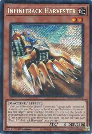 Infinitrack Harvester (Secret Rare) (RA05-EN014) - Rarity Collection 5 1st Edition