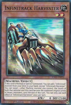 Infinitrack Harvester (RA05-EN014) - Rarity Collection 5 1st Edition