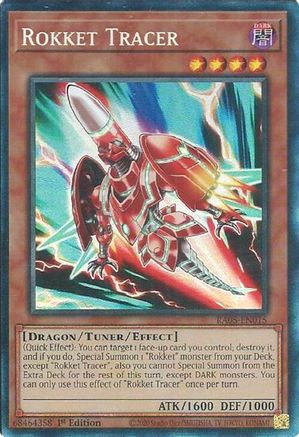 Rokket Tracer (Collector's Rare) (RA05-EN015) - Rarity Collection 5 1st Edition