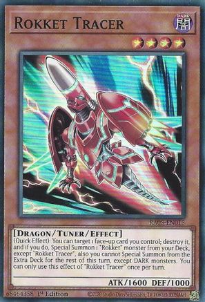 Rokket Tracer (RA05-EN015) - Rarity Collection 5 1st Edition