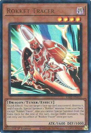 Rokket Tracer (Ultra Rare) (RA05-EN015) - Rarity Collection 5 1st Edition