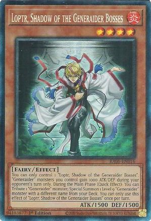 Loptr, Shadow of the Generaider Bosses (Collector's Rare) (RA05-EN016) - Rarity Collection 5 1st Edition