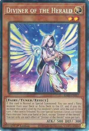 Diviner of the Herald (Collector's Rare) (RA05-EN017) - Rarity Collection 5 1st Edition