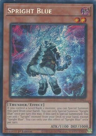 Spright Blue (Secret Rare) (RA05-EN021) - Rarity Collection 5 1st Edition