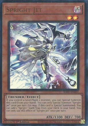 Spright Jet (Ultra Rare) (RA05-EN022) - Rarity Collection 5 1st Edition