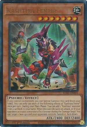 Kashtira Fenrir (Ultimate Rare) (RA05-EN024) - Rarity Collection 5 1st Edition