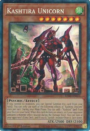 Kashtira Unicorn (Collector's Rare) (RA05-EN025) - Rarity Collection 5 1st Edition