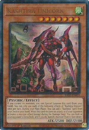 Kashtira Unicorn (Ultimate Rare) (RA05-EN025) - Rarity Collection 5 1st Edition