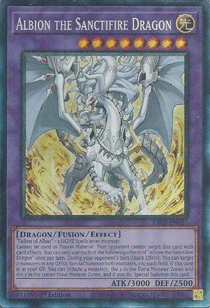 Albion the Sanctifire Dragon (Collector's Rare) (RA05-EN037) - Rarity Collection 5 1st Edition