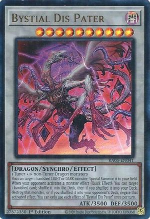 Bystial Dis Pater (Ultra Rare) (RA05-EN041) - Rarity Collection 5 1st Edition