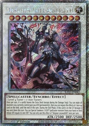 Despian Luluwalilith (Platinum Secret Rare) (RA05-EN042) - Rarity Collection 5 1st Edition