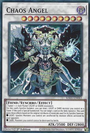 Chaos Angel (RA05-EN043) - Rarity Collection 5 1st Edition
