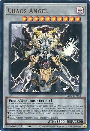 Chaos Angel (Ultra Rare) (RA05-EN043) - Rarity Collection 5 1st Edition