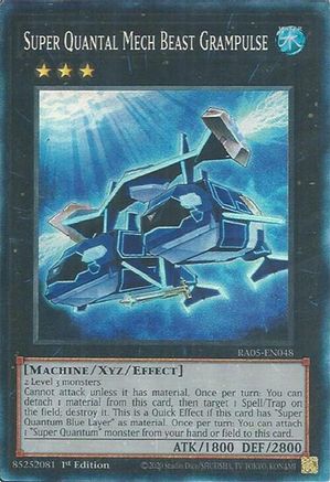 Super Quantal Mech Beast Grampulse (Collector's Rare) (RA05-EN048) - Rarity Collection 5 1st Edition