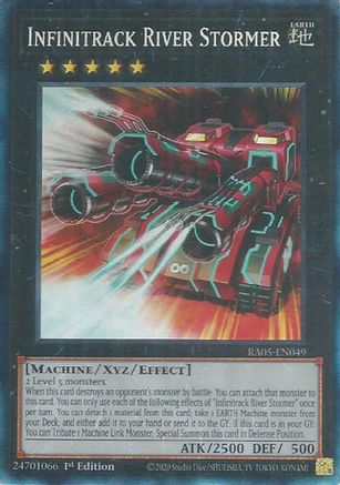 Infinitrack River Stormer (Collector's Rare) (RA05-EN049) - Rarity Collection 5 1st Edition