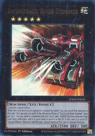 Infinitrack River Stormer (Ultra Rare) (RA05-EN049) - Rarity Collection 5 1st Edition